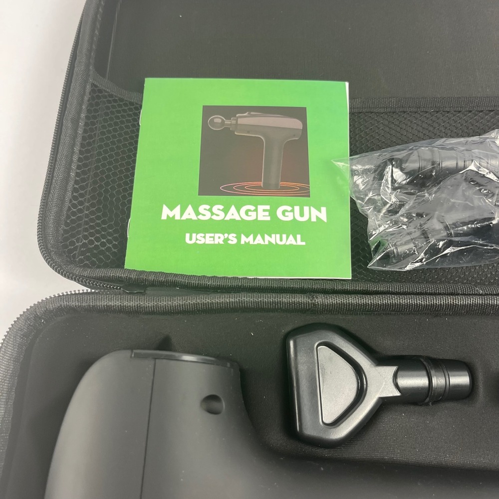 CSwid Percussion Massage Gun Deep Tissue Muscle Massager Cordless with Case - Picture 2 of 9